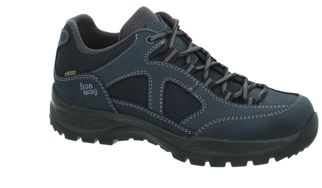 Gritstone II Narrow GTX Lage Wandelschoen Dames Navy/Asphalt 8,5