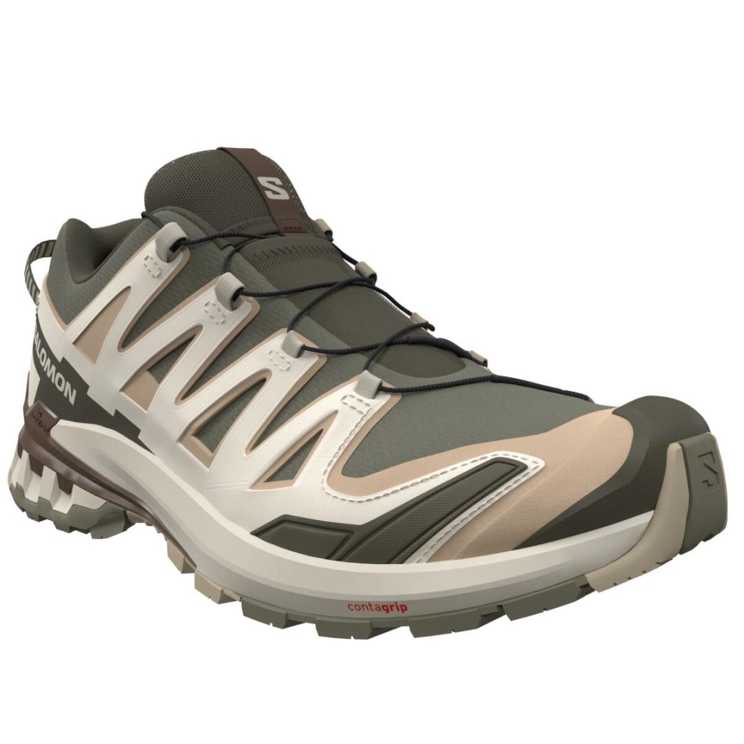 XA PRO 3D V9 Lage Wandelschoen Heren Deep Lichen Green/Safari/Dark Earth 10
