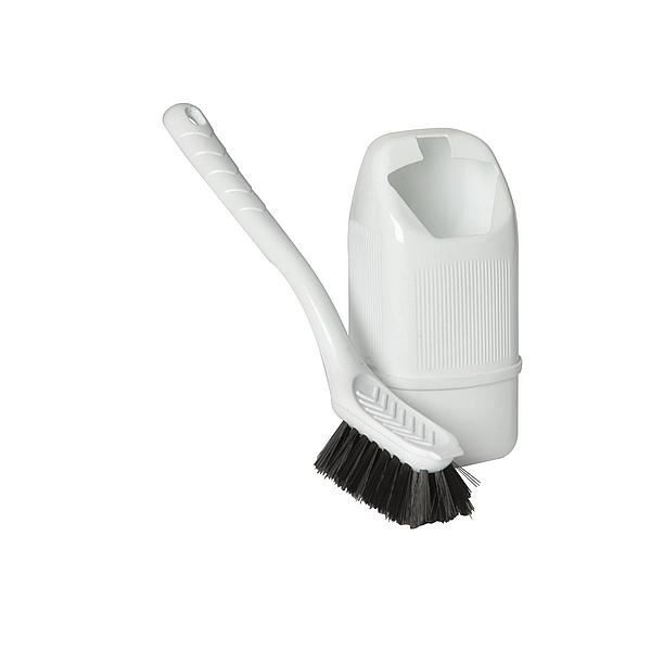 Toiletborstel Mini Met Houder Wit Jerrycan Soellaart.nl