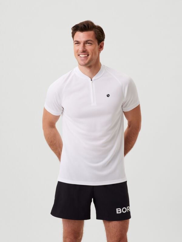 Ace Performance Zip Tennis Polo Heren Soellaart.nl