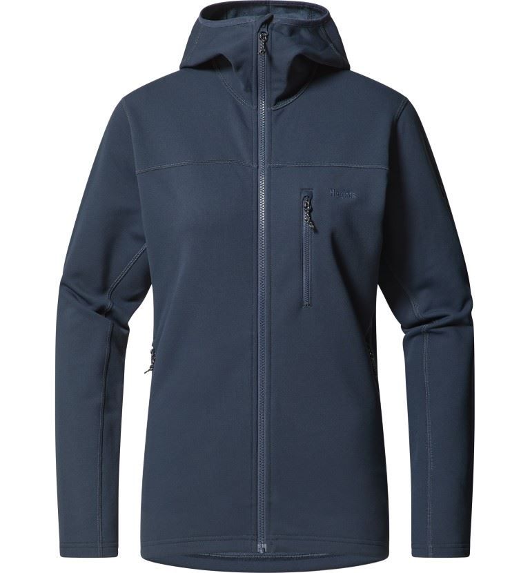 Rosson Mid Hood Fleece Dames Soellaart.nl