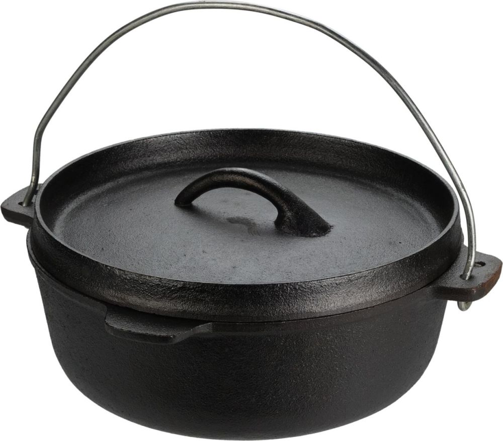 Dutch Oven Pan Dia 20Cm Barbecue Accessoire-446A8E93-5CCD-4D45-9B2F-8215532F3B1C Soellaart.nl