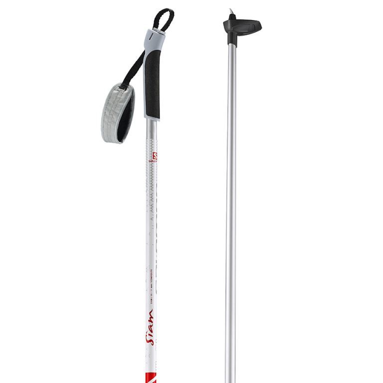 Siam Langlauf Stokkenset Langlaufstok Grey/White Soellaart.nl