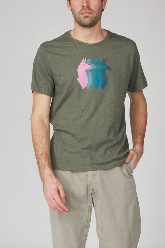 Lama Sequence Bio T-Shirt Männer Soellaart.nl