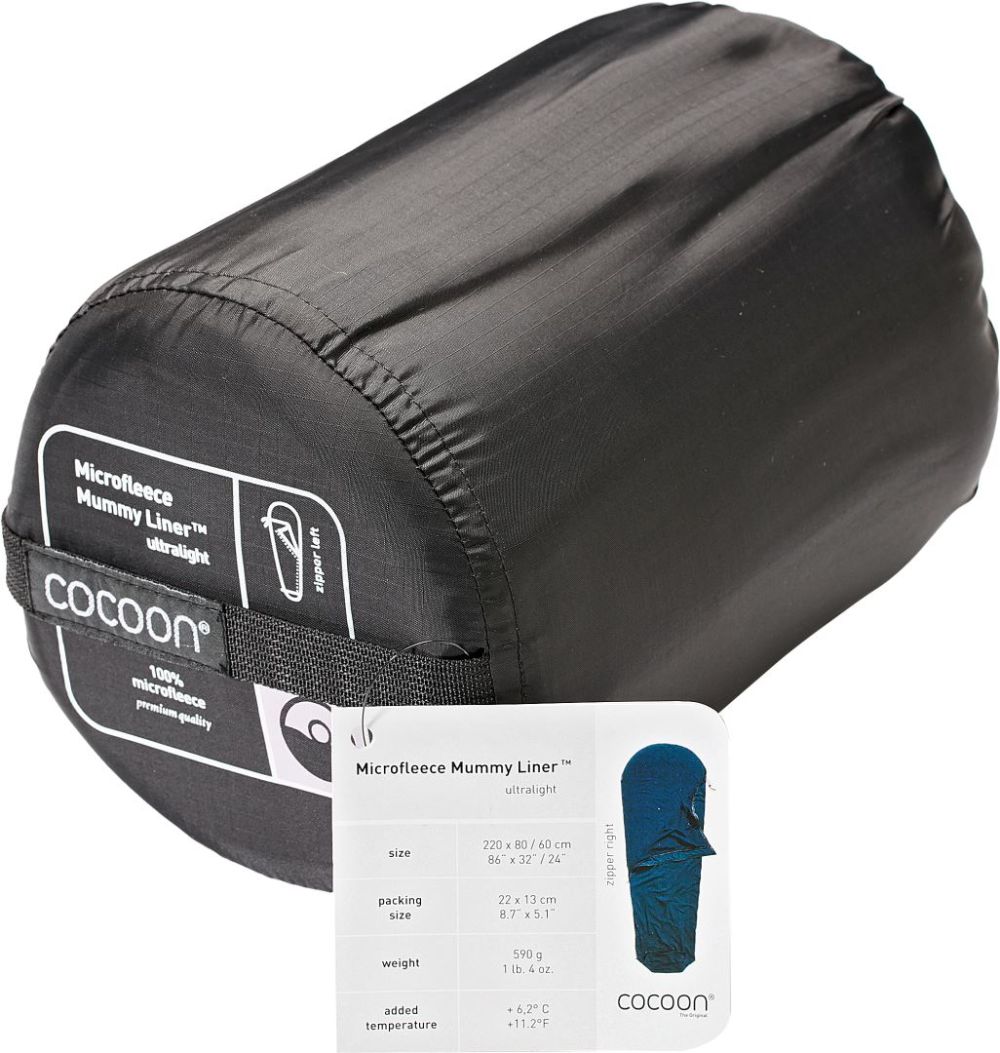 Microcfleece Mummyliner, Dark Petrol, Right Lakenzak-85E34CE4-2CAC-4E9E-B3AE-106E31CE9913 Soellaart.nl