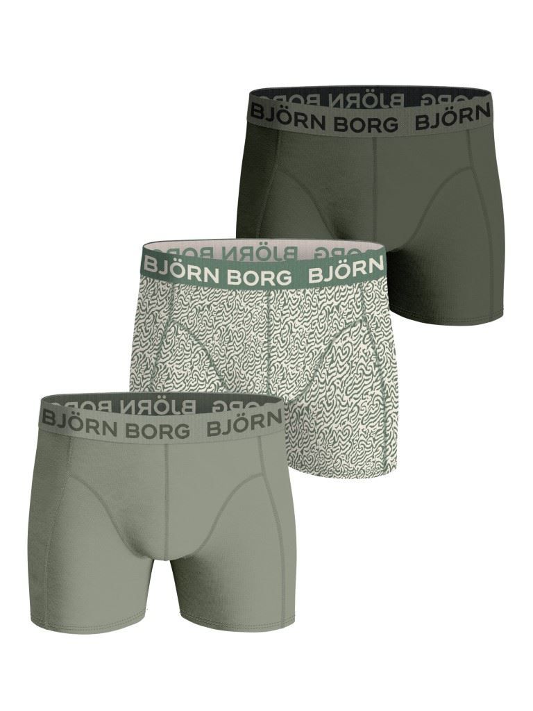 Cotton Stretch Boxer 3P Onderbroek Heren Soellaart.nl