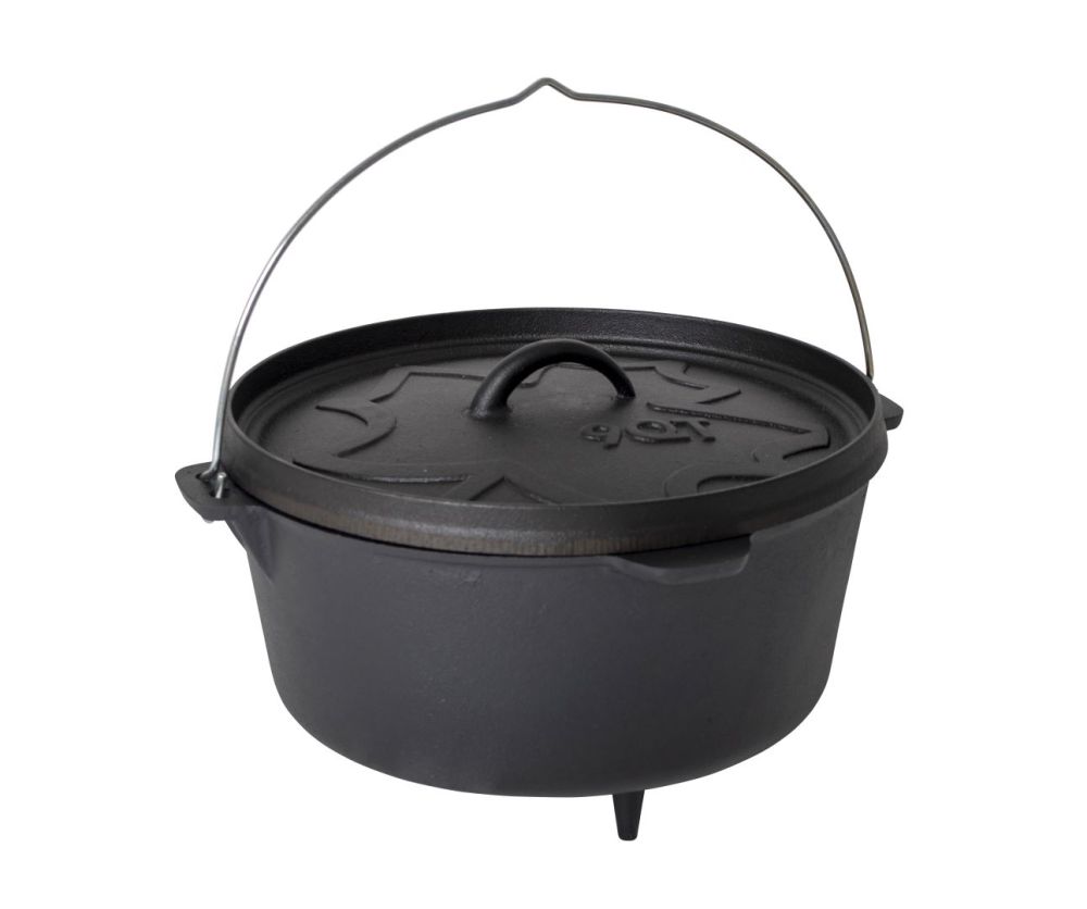 Urban Outdoor Dutch Oven 9Qt Gusseisen Pfanne Soellaart.nl