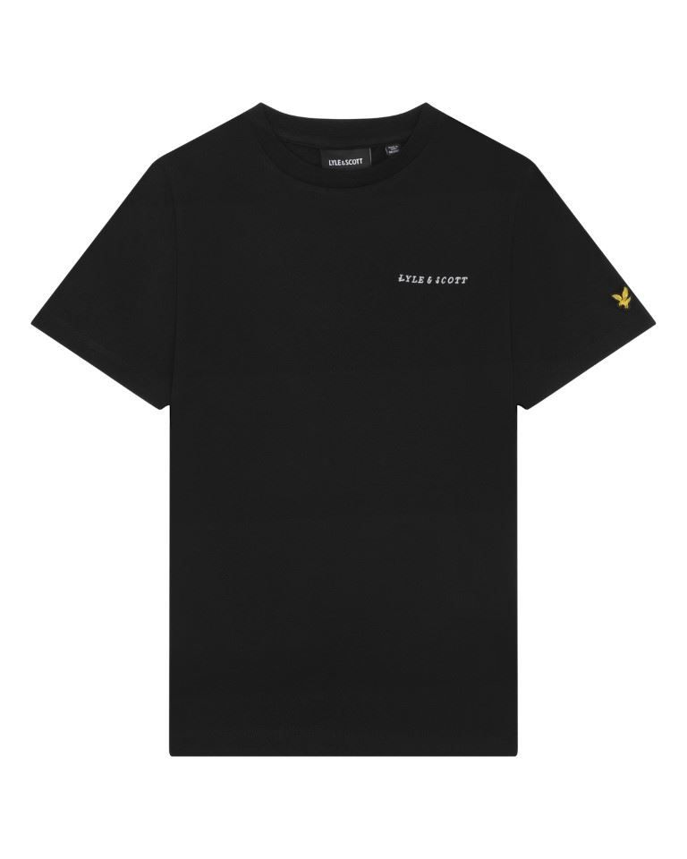 Script T-Shirt mit Stickerei Kinder Soellaart.nl