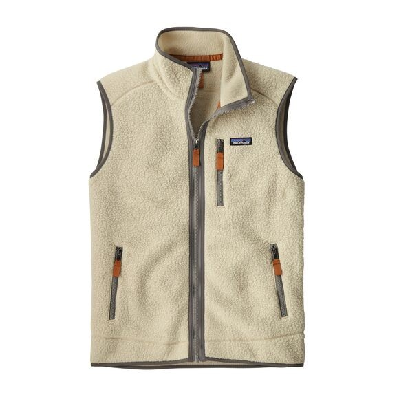 Retro Pile Vest Fleece Heren Soellaart.nl