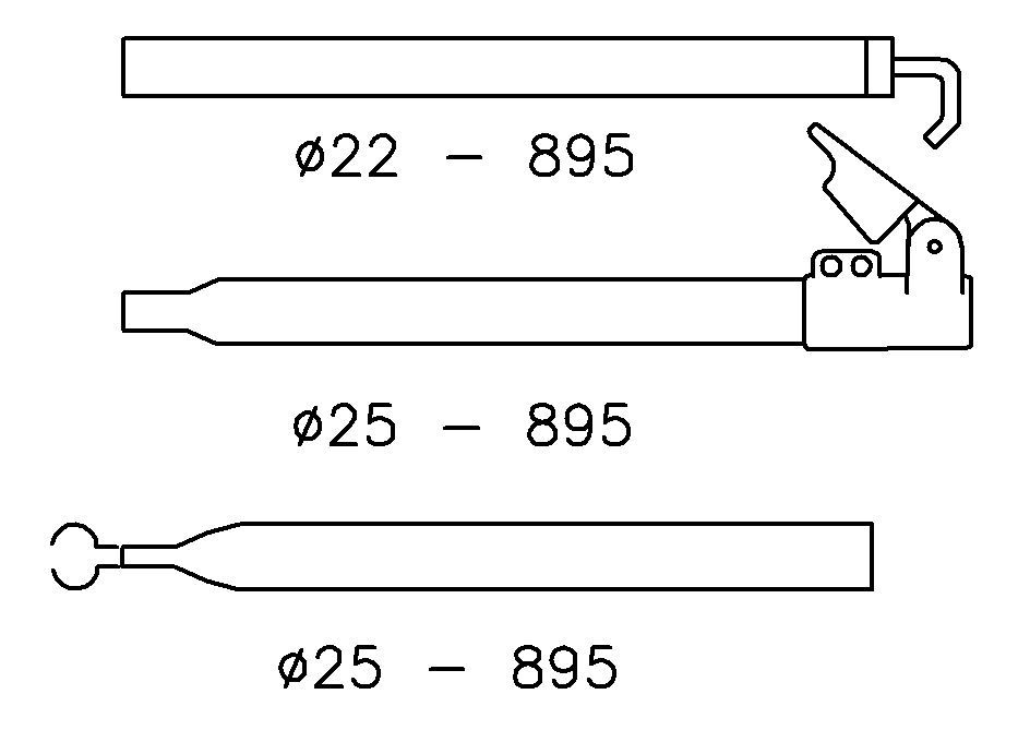 Zak Extra Dakligger 25/22 Mm170 260 Cm+Qg:Al Tentstok Soellaart.nl