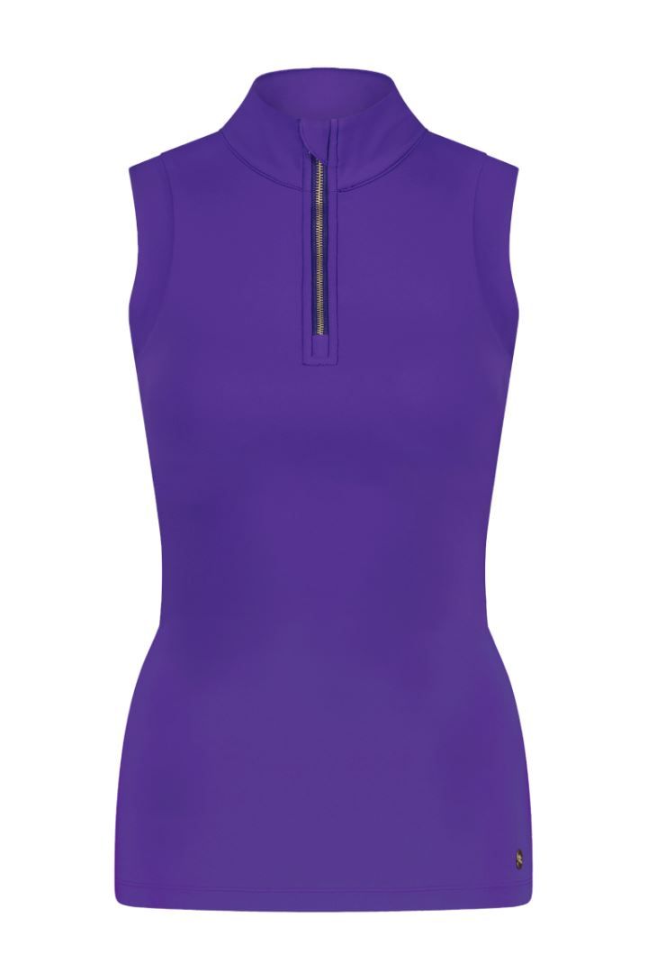 Turtle Zipper Tank Workout Top Dames Soellaart.nl