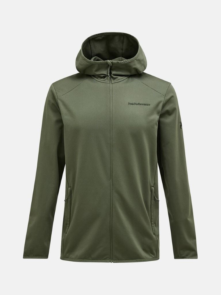 Light Zip Hood Fleece Heren Soellaart.nl