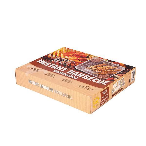 Barbecue Instant Grill Complete Set 32X26X6 Cm Houtskool barbecue Soellaart.nl