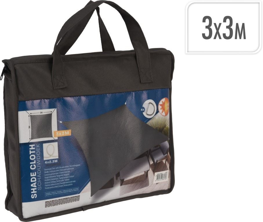 Schaduwdoek Vierkant 3M Tarp Soellaart.nl