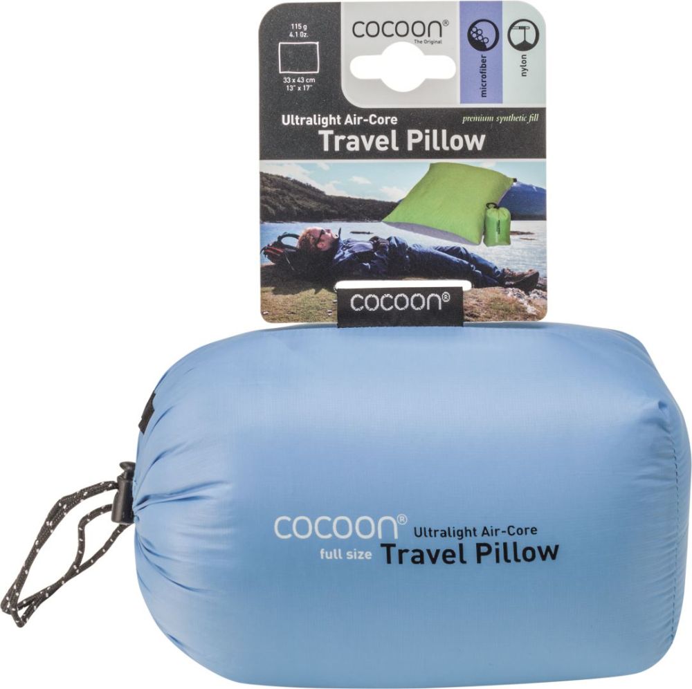 Air Core Pillow Ul XL, Hellblaues Kissen Soellaart.nl