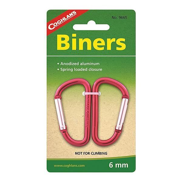 Coghlans Mini Biners 6 Mm 2 Stuksr Karabinerhaken Soellaart.nl