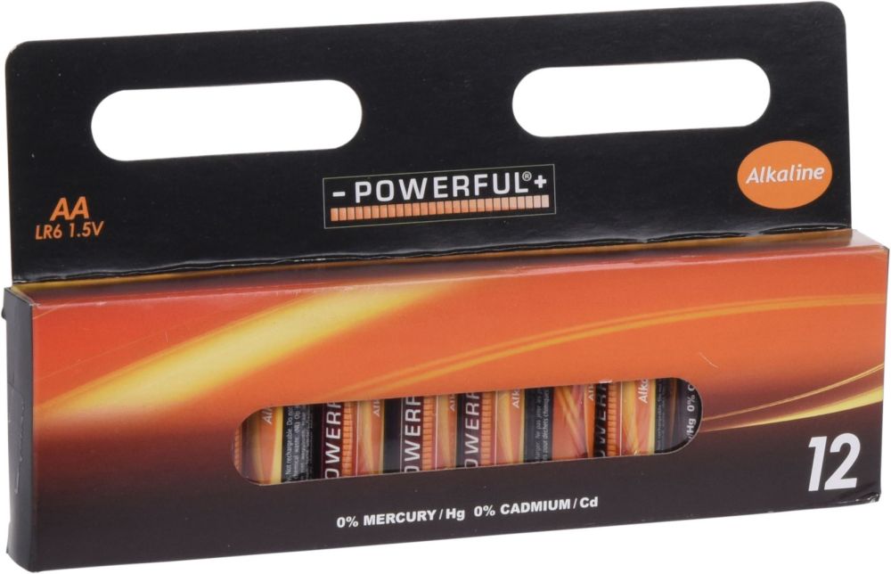 Batterijen Alkaline Aa 12St Accessoire Soellaart.nl