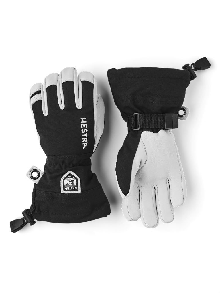 Army Leather Heli Ski Jr 5 Finger Handschoen Kinderen Soellaart.nl