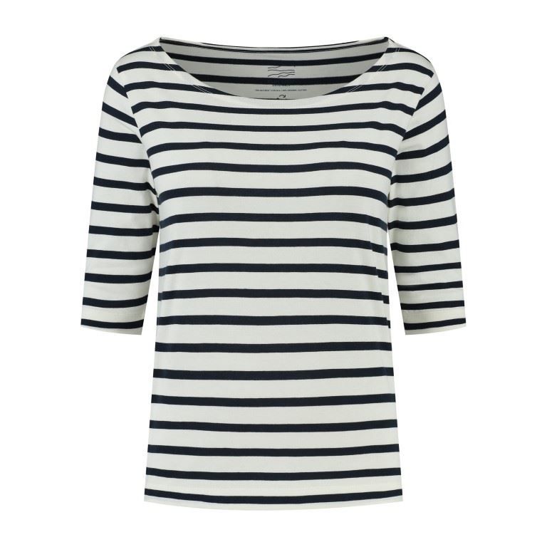 Refibra 3/4 Stripe Longsleeve Shirt Dames Soellaart.nl