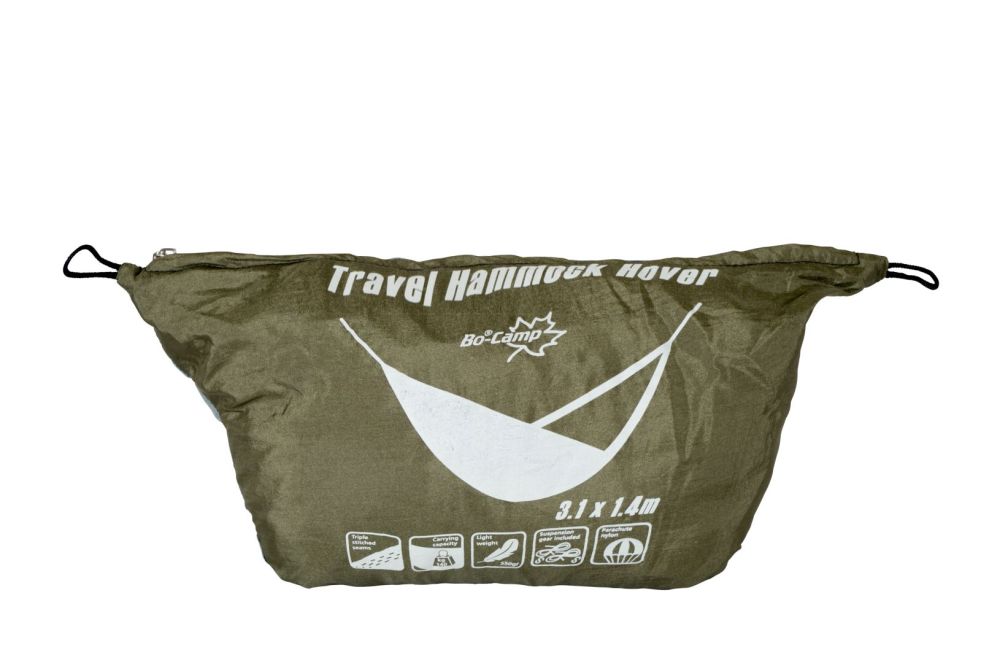 Reishangmat Parachute Hover Groen/Grijs Hangmat Soellaart.nl