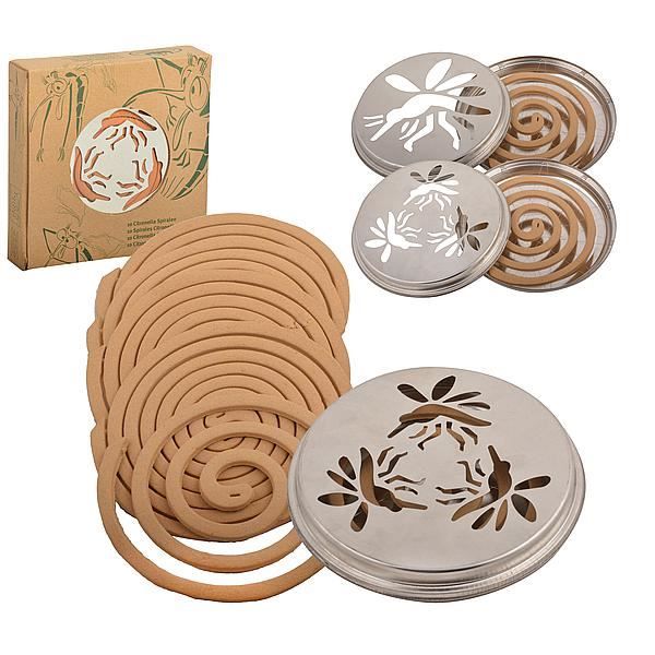 Citronella Spiraal Metalen Houder 10 Stuks Soellaart.nl
