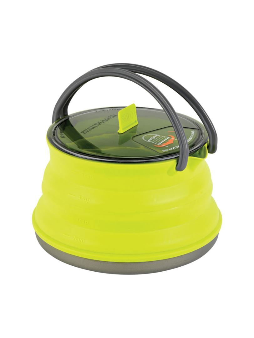 X-Pot Kettle 1.3 Camping-Wasserkocher zusammenklappbar - Wasserkocher - Pfanne Soellaart.nl