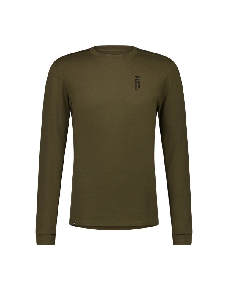 Cascade Merino Base Layer Longsleeve T-Shirt Heren Soellaart.nl