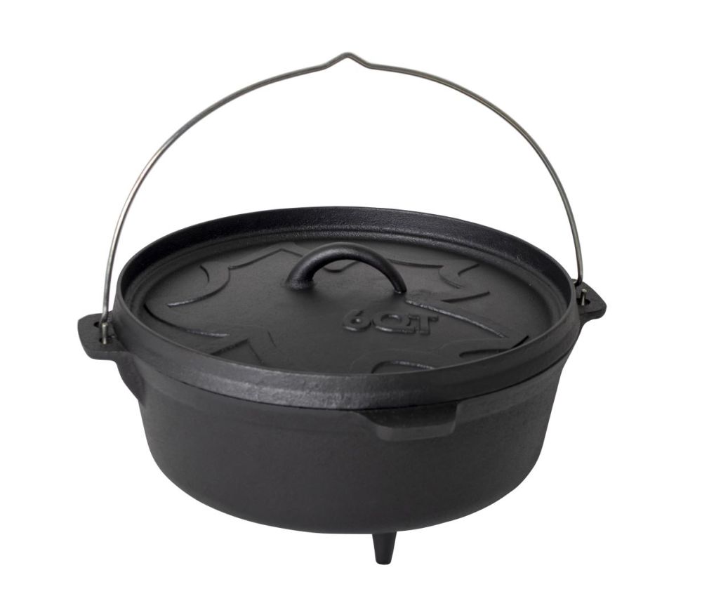 Urban Outdoor Dutch Oven 6Qt Gusseisen Pfanne Soellaart.nl