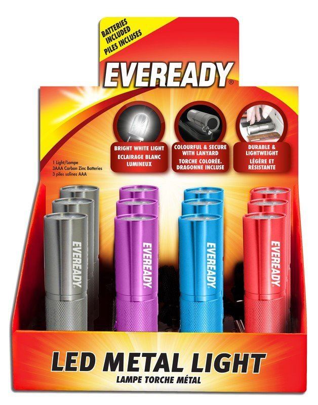 Eveready Led Metall-Taschenlampe Soellaart.nl