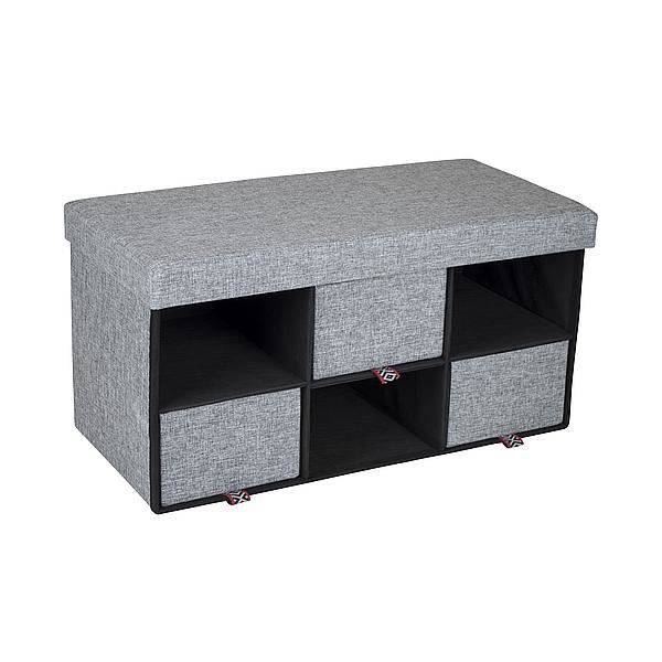 Urban Outdoor Ottoman Barnet Grijs Campingkast Soellaart.nl
