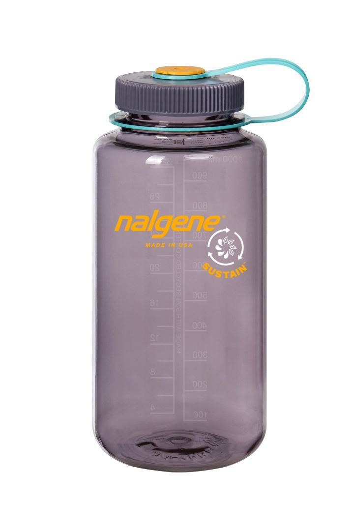Sustain Wide Mouth 1000Ml - Amethyst Sustain Drinkfles Aubergine 1 Soellaart.nl