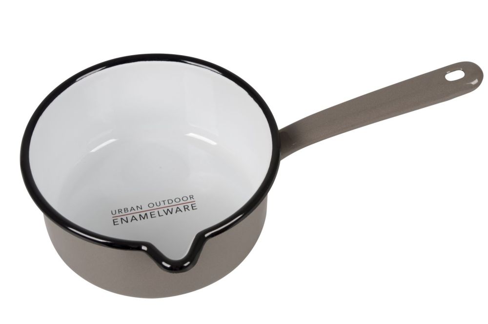 Urban Outdoor Steelpan Enamel Taupe Pan Soellaart.nl