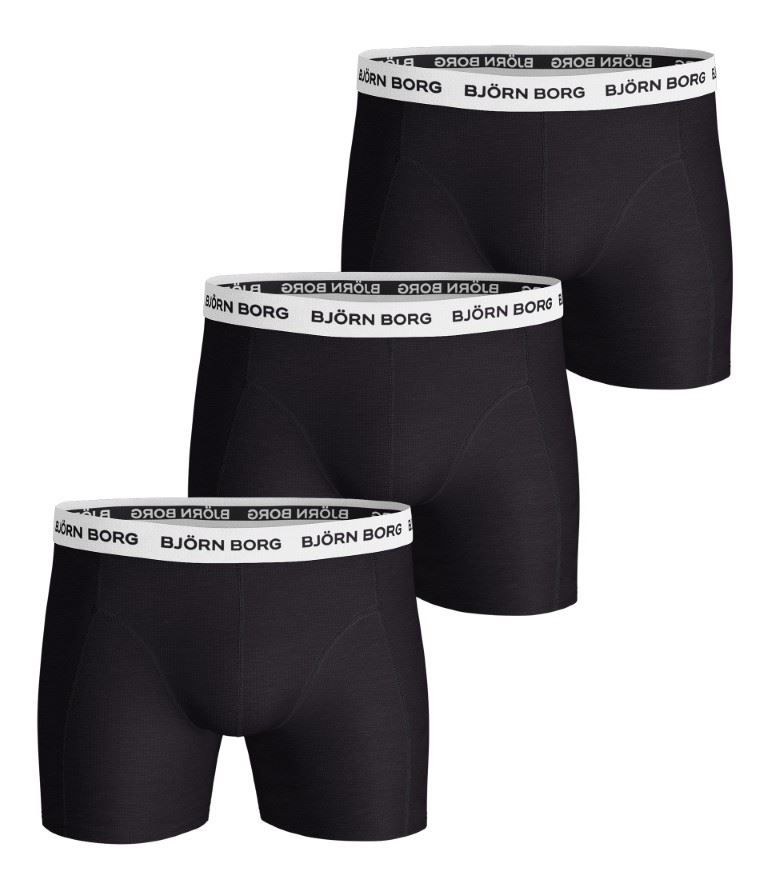 Cotton Stretch Boxer 3P Onderbroek Heren Soellaart.nl