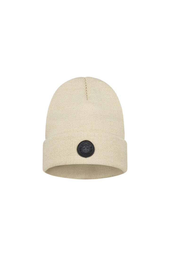 Airforce Bonnet Small Logo Muts Taupe Plaza One Size