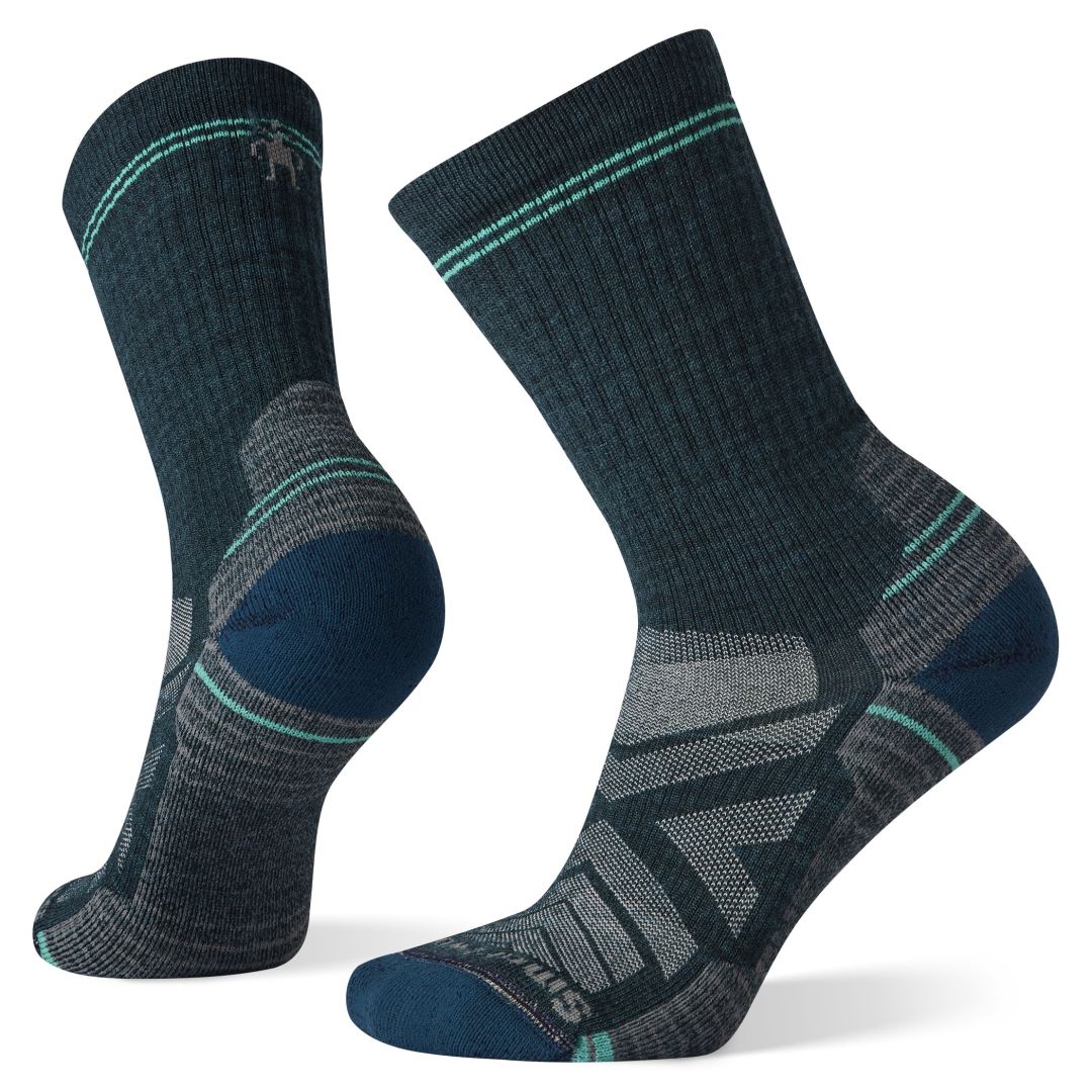 Smartwool Hike Light Cushion Crew Wandelsok Dames Twilight Blue L
