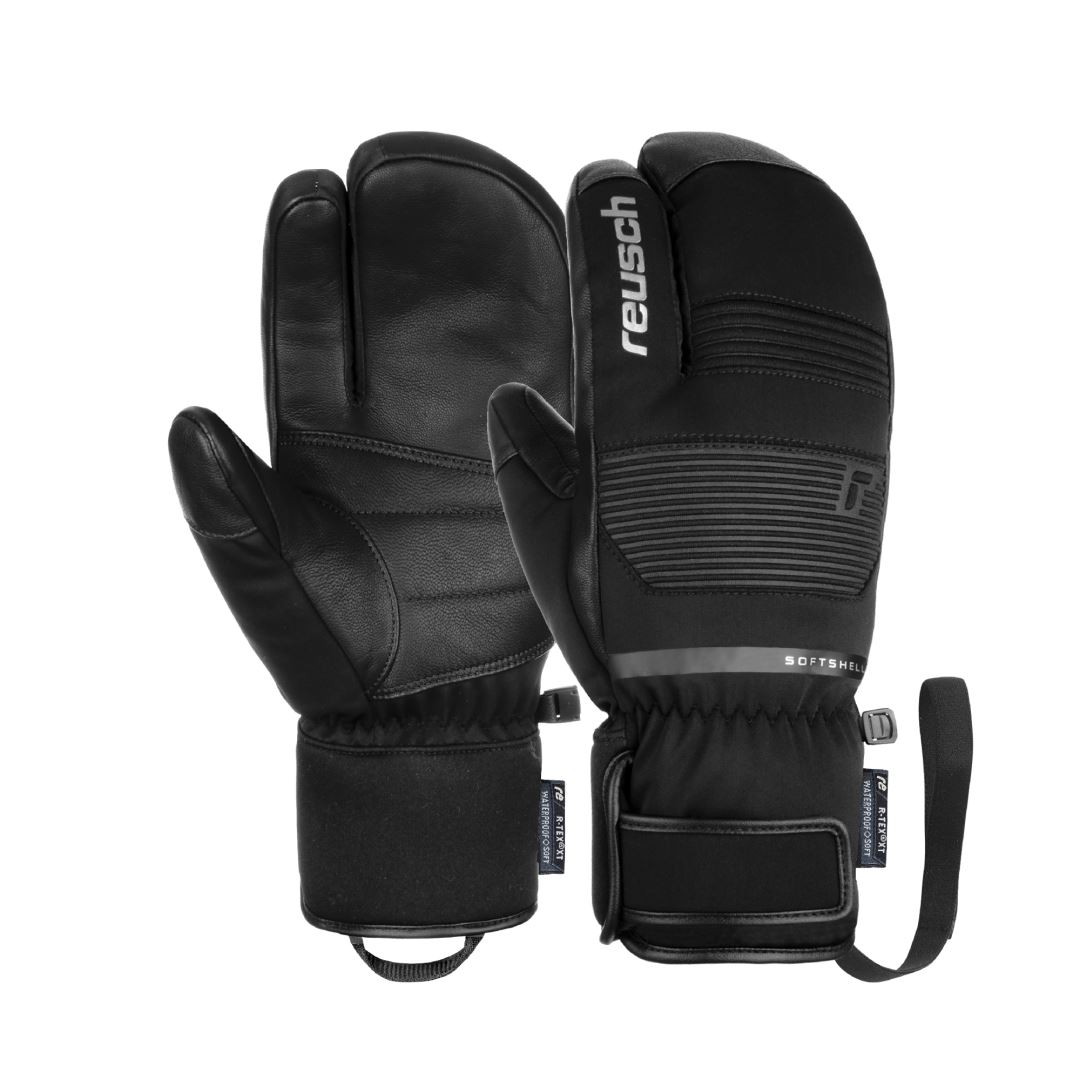 Reusch Andy R-Tex® Xt Lobster 3 Vinger Handschoen Black 8