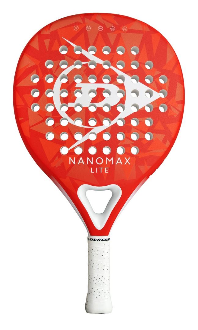 25 Nanomax Lite Padelracket Rood