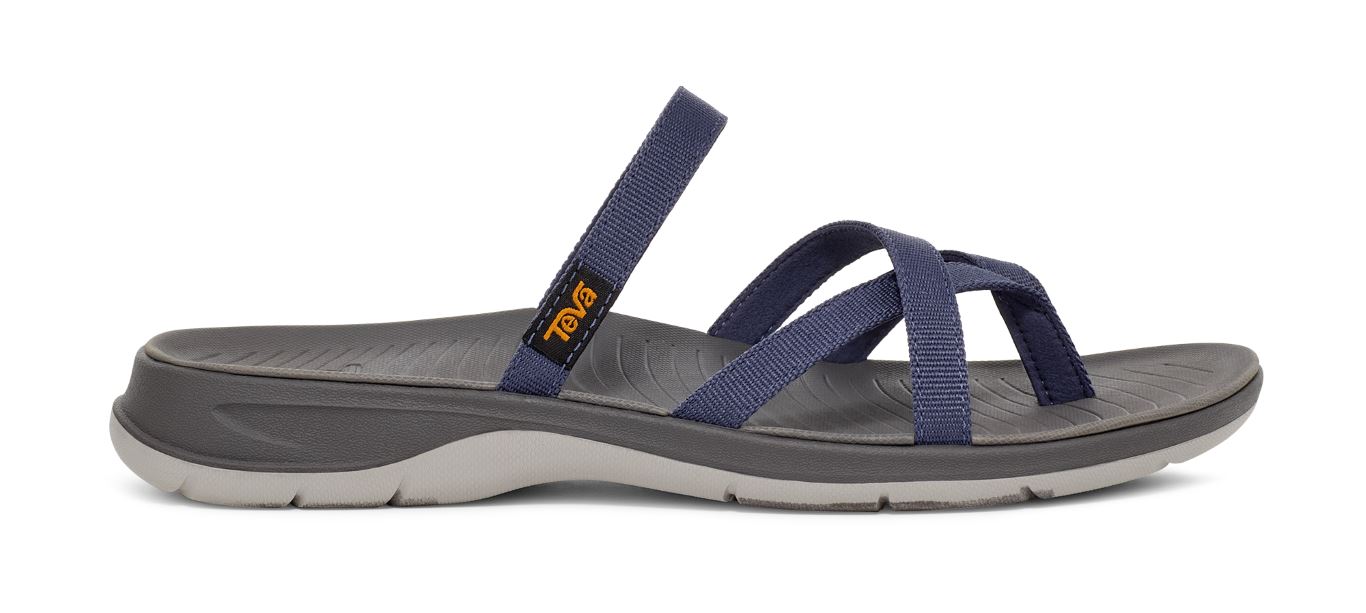 TirraTraveler Flip Slipper Dames Crown Blue 09