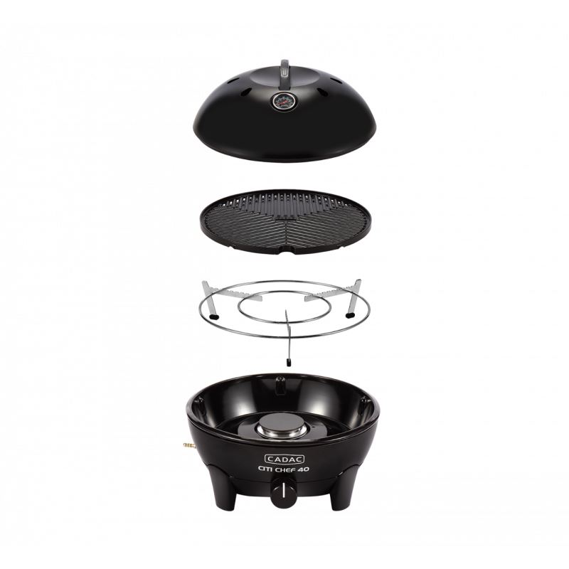 Citi Chef 40 Table BBQ Black Bbq Charcoal barbecue