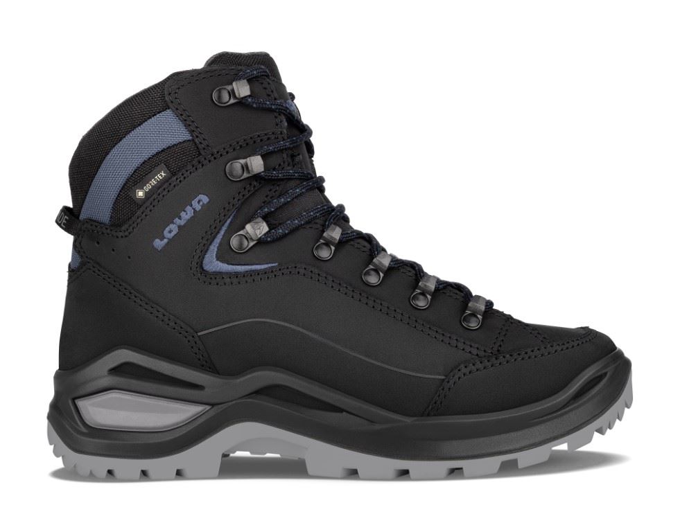 Lowa Renegade Evo Gtx Mid Hoge Wandelschoen Dames Black/Blue 8, 5