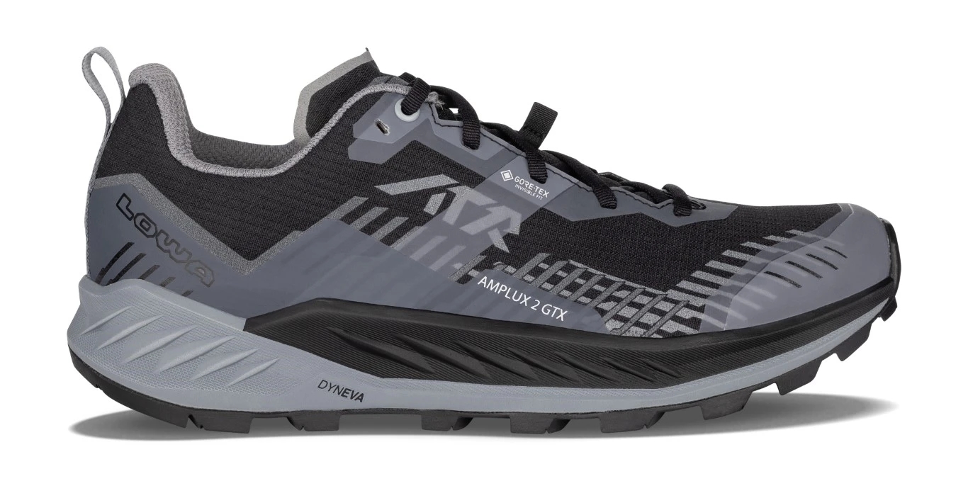 Amplux 2 GTX Hardloopschoen Dames Black/Smoke Blue 6,5