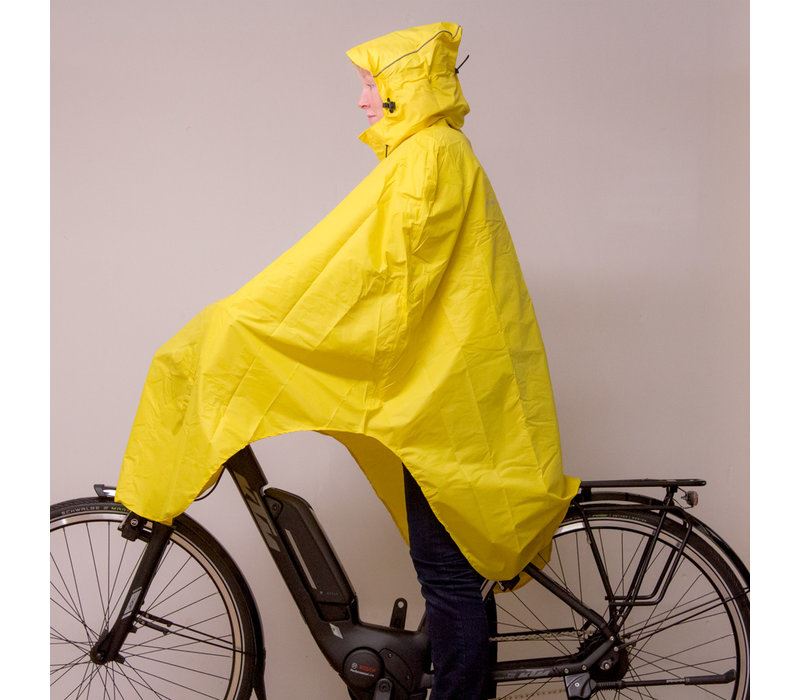 Bicycleponcho Yellow Poncho Yellow