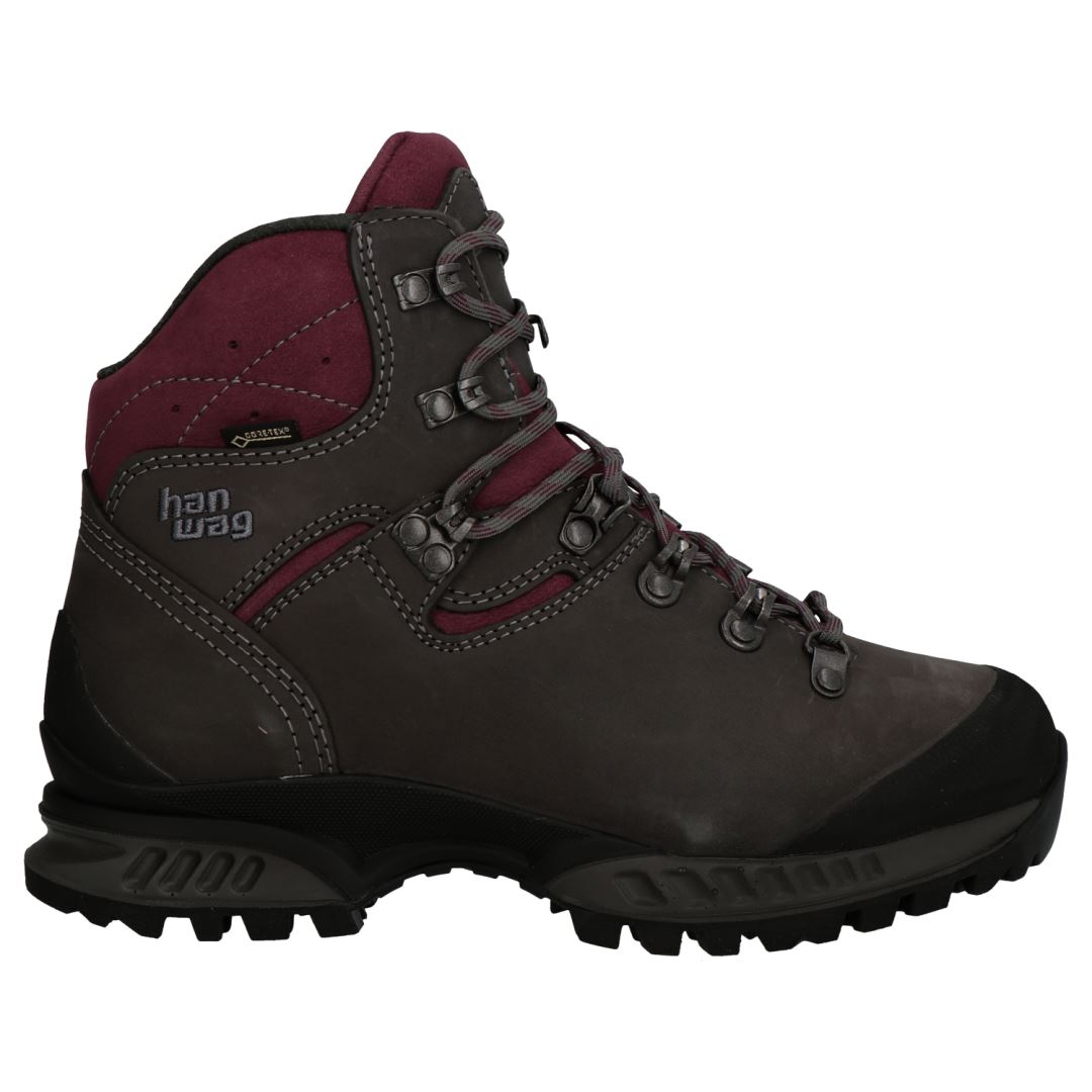 Tatra II Wide Lady GTX Hoge Wandelschoen Dames Asphalt/Dark Garnet 3,5
