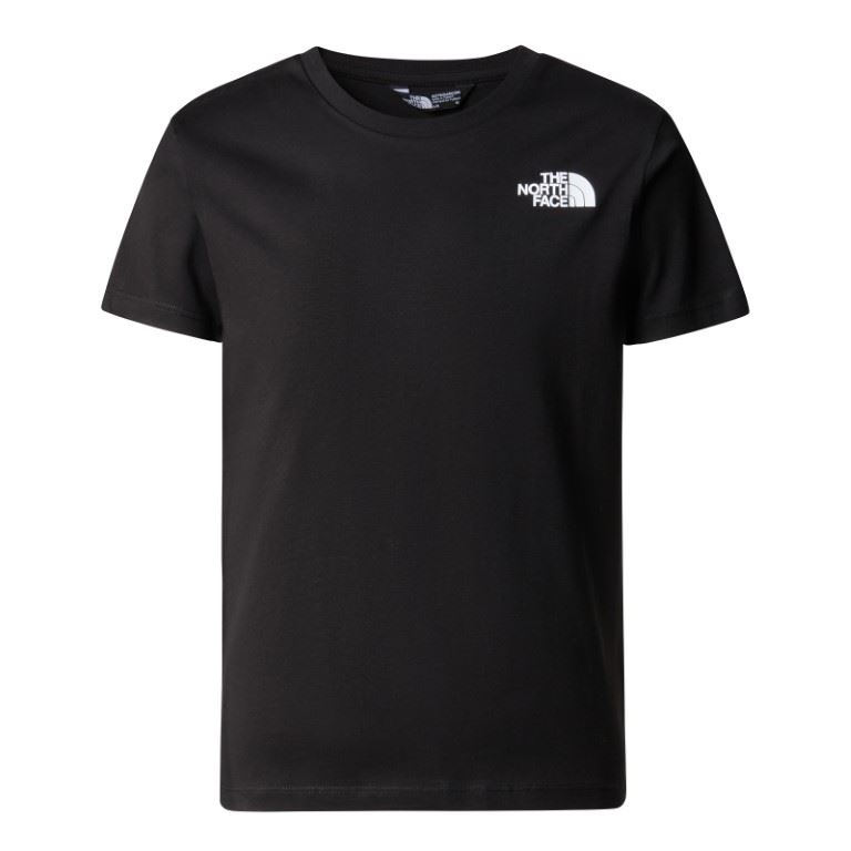 S/S Redbox Back Box Graphic T-Shirt Kinderen TNF Black M