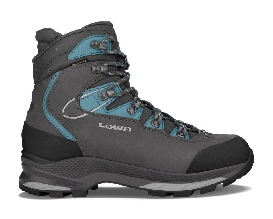 Mauria Evo GTX Hoge Wandelschoen Dames Anthracite/Turquoise 5