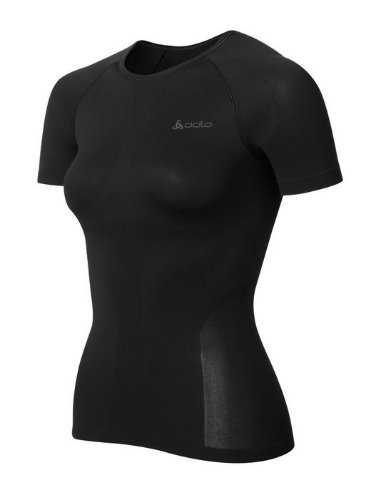 Shirt S/S Crew Neck Evolution X Light Dames Overhemd Black L Soellaart.nl